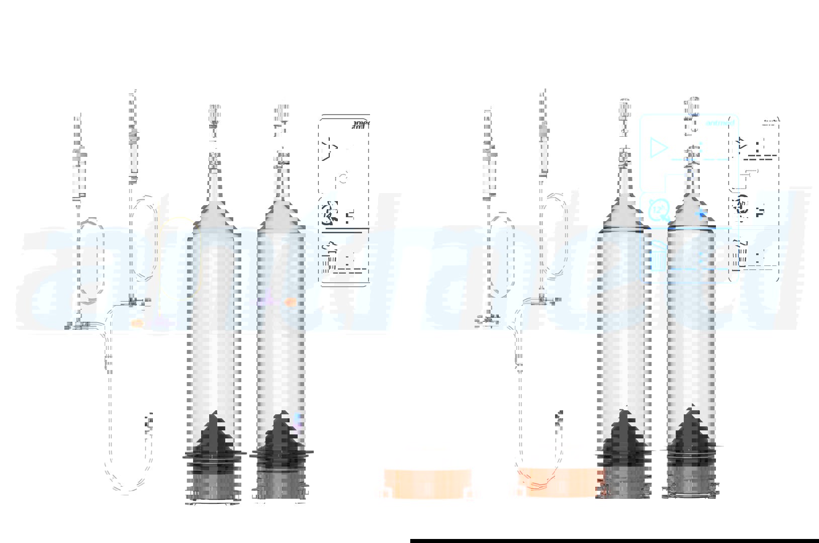 12 Stunden Spritzensystem für mehrere Patienten