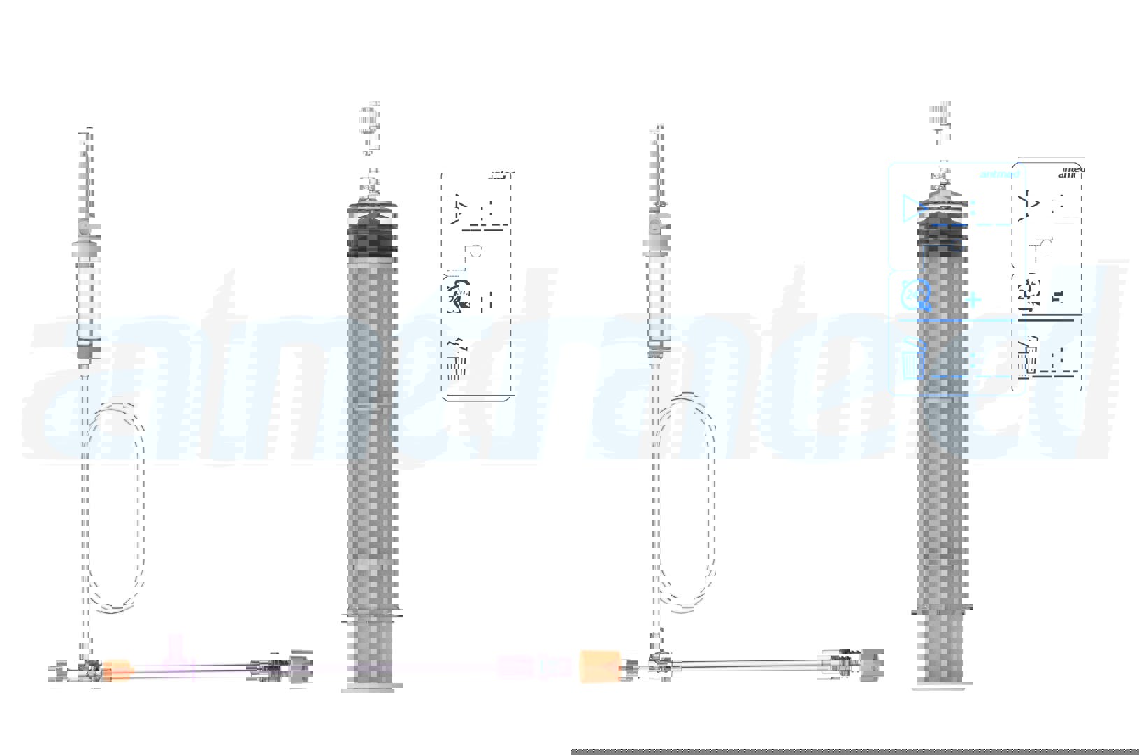 24 Stunden Spritzensystem für mehrere Patienten