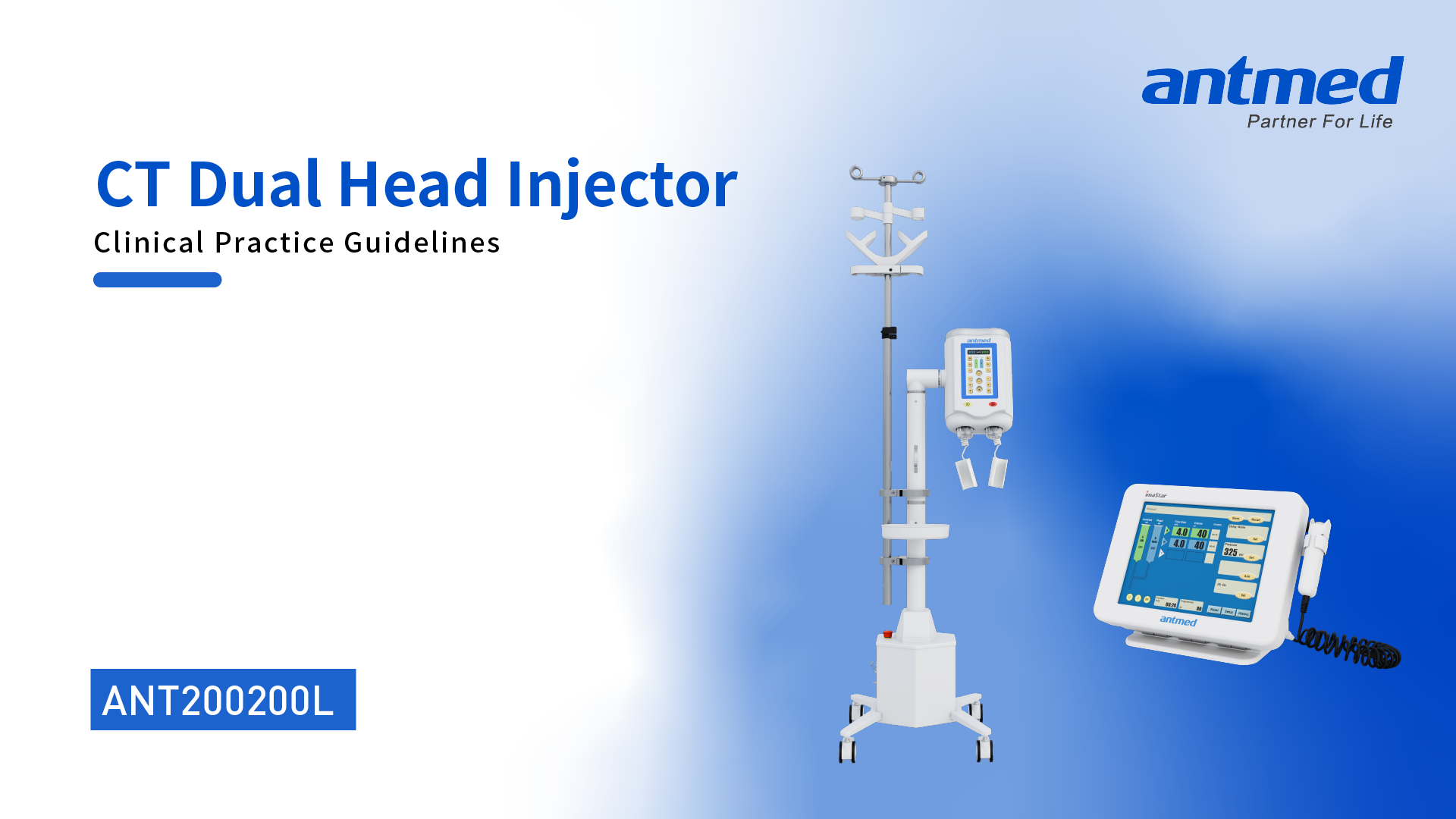 CT Dual Contrast Media Injector Operation Demonstration